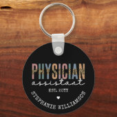 Porte-clés Médecin sur mesure Assistant Médecin Associé PA (Recto)