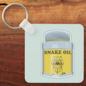 Porte-clés Médecine alternative à l'huile de serpent (Recto)
