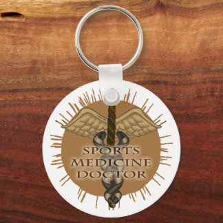 Porte-clés Médecine du sport Docteur Caduceus porte - clé