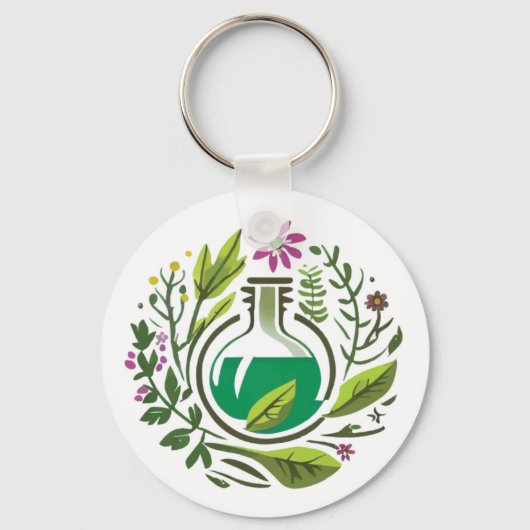 Porte-clés Médecine Herbal (Recto)