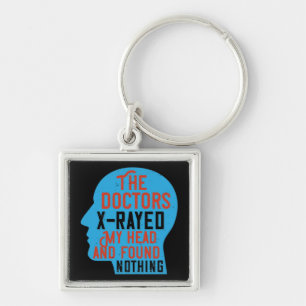 Porte-clés Médecine - Médecins X-Rayed Ma Tête