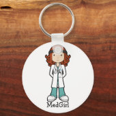 Porte-clés MedGirl (Recto)