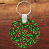 Porte-clés médicaments pour pilules rouges (Recto)