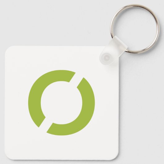 Porte-clés MEDILOGIX Keychain Square Add Text (Dos)