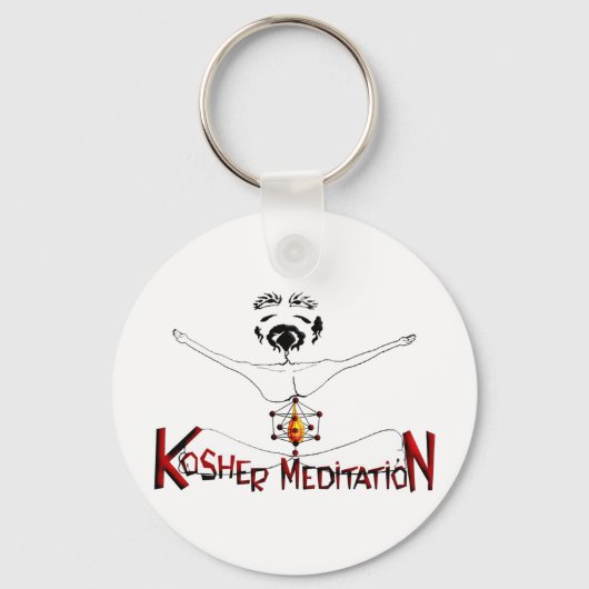 Porte-clés Méditation de Kosher (Recto)