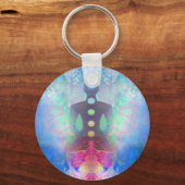 Porte-clés Méditation Yoga Cercle clé (Recto)