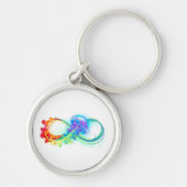 Porte-clés Méduse arc-en-ciel Infinity (Devant)