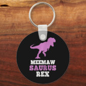 Porte-clés Meemaw-saurus Rex Dino Dinosaur Meemawsaurus Funny (Recto)
