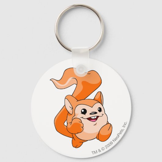 Porte-clés Meerca Orange (Recto)