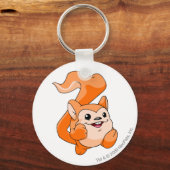 Porte-clés Meerca Orange (Recto)