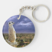 Porte-clés Meerkat Et Le Grand Extérieur. (Dos)