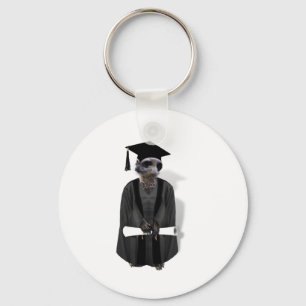Porte-clés Meerkat Graduate