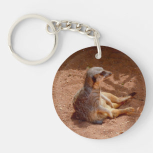 Porte-clés Meerkat Lazy Days,