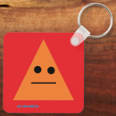 Porte-clés Meh Triangle Keychain (Verso)