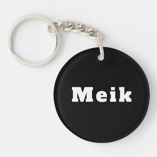 Porte-clés Meik (homonymie) (Devant)