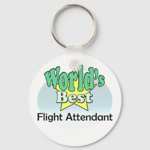 Porte-clés Meilleur agent de bord au monde