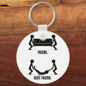 Porte-clés Meilleur ami (Recto)
