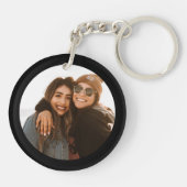 Porte-clés Meilleur Ami Photo personnalisée Créer votre propr (Dos)