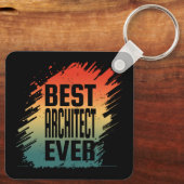 PORTE-CLÉS MEILLEUR ARCHITECTE JAMAIS (Verso)