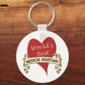 Porte-clés Meilleur assistant Médicale du monde (Recto)