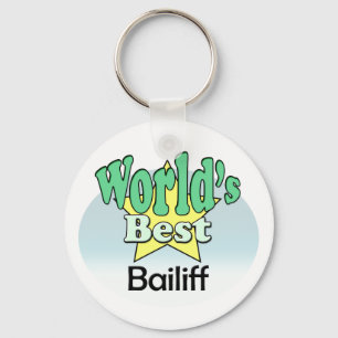 Porte-clés Meilleur Bailiff du monde