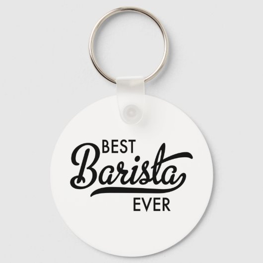 Porte-clés Meilleur Barista (Recto)