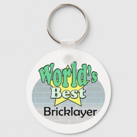 Porte-clés Meilleur Bicklayer du monde (Recto)