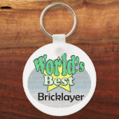 Porte-clés Meilleur Bicklayer du monde (Recto)