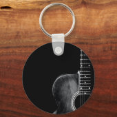 Porte-clés Meilleur cadeau guitariste (Recto)