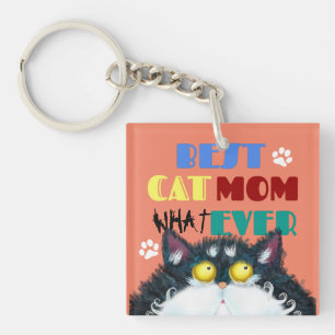 Porte-clés Meilleur Cat Maman jamais   Amoureux de les chats 