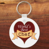 Porte-clés Meilleur Chef du monde (Recto)