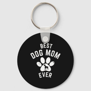 PORTE-CLÉS MEILLEUR CHIEN MOM JAMAIS