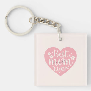 Porte-clés Meilleur Coeur de maman