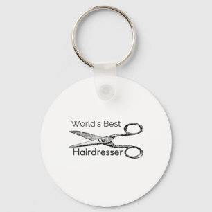 Porte-clés Meilleur coiffeur du monde