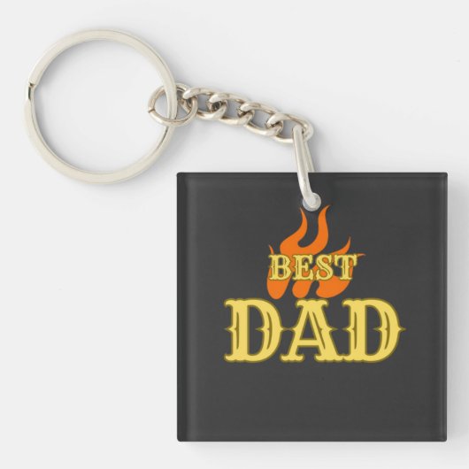PORTE-CLÉS MEILLEUR DAD (Devant)