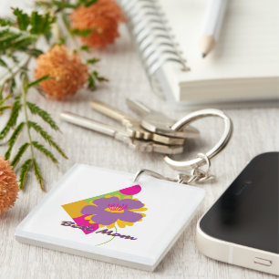 Porte-clés Meilleur design coloré tendance pour maman