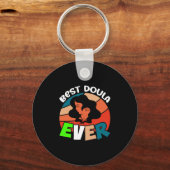 Porte-clés Meilleur Doula jamais (Recto)