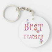 Porte-clés Meilleur enseignant (Devant)