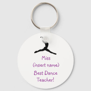 Porte-clés Meilleur Enseignant de danse ! -porte-clé