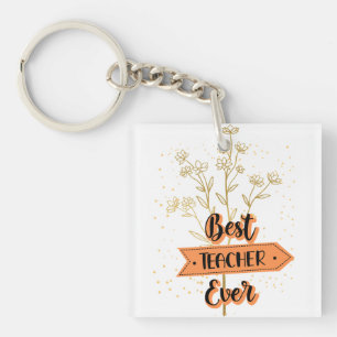 Porte-clés Meilleur enseignant jamais