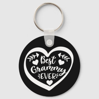 Porte-clés Meilleur Grammy jamais Coeur Design