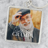 Porte-clés Meilleur Grampa du monde depuis 20XX Photo moderne