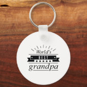 Porte-clés Meilleur grand-père du monde (Recto)