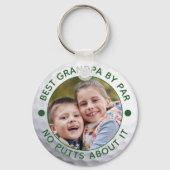 Porte-clés MEILLEUR GRANDPA PAR PAR One Photo Funky Custom (Verso)