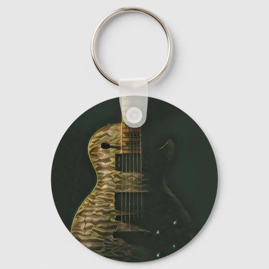 Porte-clés Meilleur guitariste (Recto)