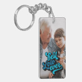 Porte-clés Meilleur Lolo jamais | Grand-père Photo (Devant gauche)