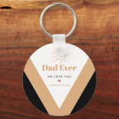 Porte-clés Meilleur papa (Recto)