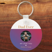 Porte-clés Meilleur papa (Recto)