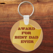 Porte-clés Meilleur papa ! (Recto)