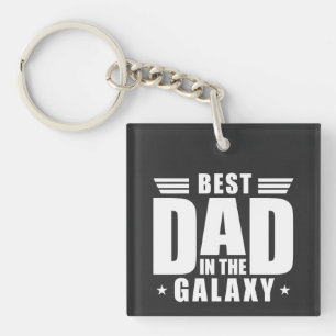 Porte-clés Meilleur papa dans la Galaxie - Fête des pères, An